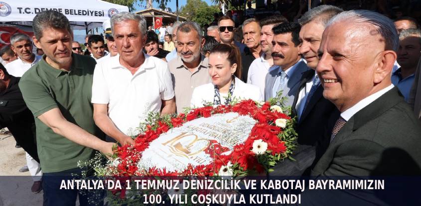 Antalya'da 100. Yıl coşkusu!