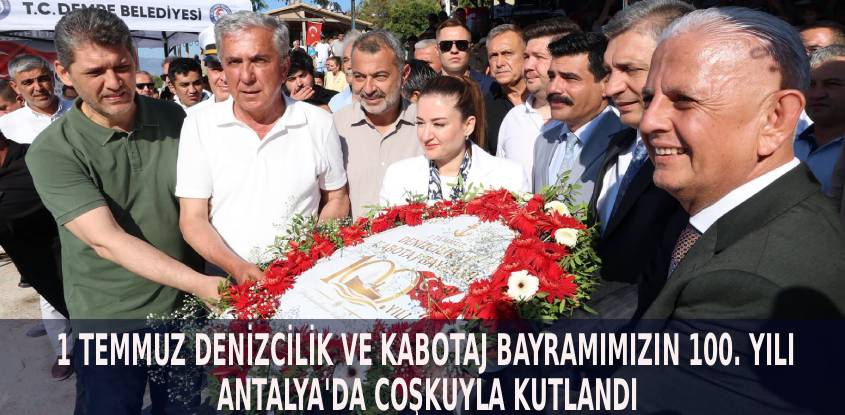 Antalya'da 100. Yıl coşkusu!